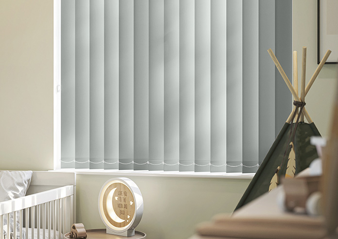 Roma (FR), Light Grey - Vertical Blind - Image 5